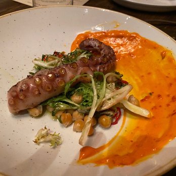 Alta Strada - Grilled Octopus with spicy pepper sauce - Italian Near Me - Fairfax, Virginia
