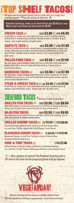 Menu photo 6 Fresco Mexican Grill & Salsa Bar Kent, OH Menu photo 6 Fresco Mexican Grill & Salsa Bar Kent, OH