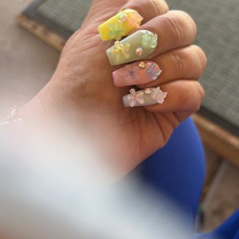 Elan Nails & Spa - My Easter nails done by phill I love them great nail shop never had any problems with my nail care from this nail shop - Nail Salons Near Me - Las Vegas, Nevada Elan Nails & Spa - My Easter nails done by phill I love them great nail shop never had any problems with my nail care from this nail shop - Nail Salons Near Me - Las Vegas, Nevada