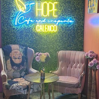 Hope Cafe and Creperie - Hang out with Frida - Cafes Near Me - Calexico, California Hope Cafe and Creperie - Hang out with Frida - Cafes Near Me - Calexico, California