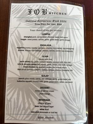Menu photo 3 FOB Kitchen Oakland, CA