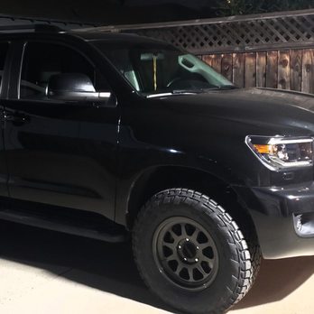 Klean-Ridez Accessories - 2016 Sequoia 4x4 - Bilstein 6112 front. - Dobinsons IMS rear shocks w/ 1.75" lift rear springs - Nitto Recon Grapplers LT295/70R18 - Auto Customization Near Me - San Jose, California