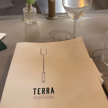Terra - Placemat - Italian Near Me - Boston, Massachusetts