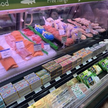Wild Roots Market - meat and seafood section - Organic Stores Near Me - Felton, California Wild Roots Market - meat and seafood section - Organic Stores Near Me - Felton, California