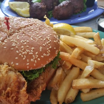 Caroline's - Caroline's Famous Fish Sandwich - American Near Me - Key West, Florida