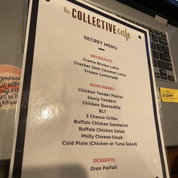 The Collective Cafe - Secret menu - Cafes Near Me - Matthews, North Carolina The Collective Cafe - Secret menu - Cafes Near Me - Matthews, North Carolina