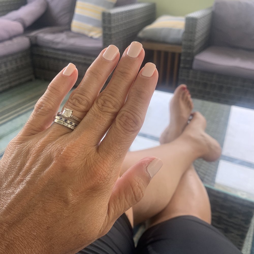 Luxia Nail Spa - After 7 full beach/waterpark days! - Nail Salons Near Me - Charleston, South Carolina