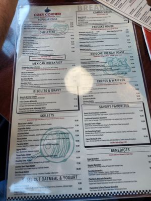 Menu photo 1 Cozy Corner - Logan Square Chicago, IL Menu photo 1 Cozy Corner - Logan Square Chicago, IL
