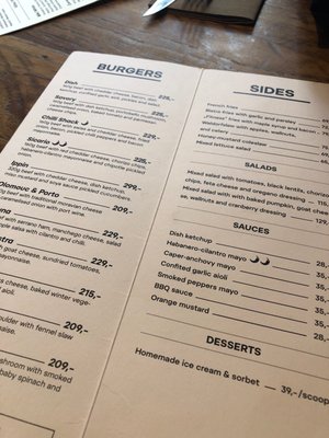 Menu photo 1 Dish - Fine Burger Bistro Prague, PR Menu photo 1 Dish - Fine Burger Bistro Prague, PR