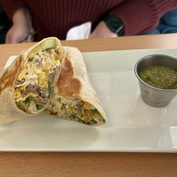 Beau's cafe - Sausage burrito - Breakfast & Brunch Near Me - Lexington, Kentucky