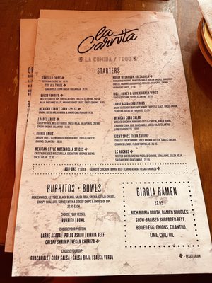 Menu photo 2 La Carnita Mississauga, ON