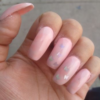 Regal Nails, Salon & Spa - Not happy at all they were supposed to be coffin shape. - Nail Salons Near Me - Albuquerque, New Mexico