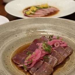 Pepper Tuna Crudo