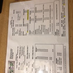 Koffee Kup - Menu