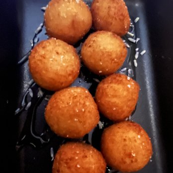 Barndiva - The fried goat cheese balls, rosemary, honey.  5 stars! - New American Near Me - Healdsburg, California