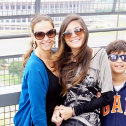 Torre de TV de Brasília - Família na Torre de TV de Brasília