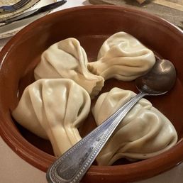 Mushroom boiled khinkali Mushroom boiled khinkali