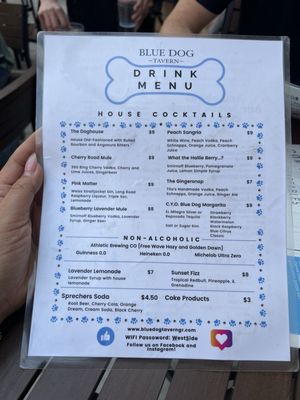 Menu photo 2 Blue Dog Tavern Grand Rapids, MI