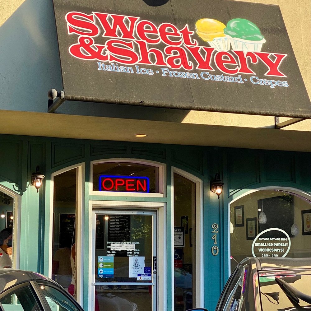 Sweet and Shavery - 05.11.21 outside sign - Desserts Near Me - Davis, California Sweet and Shavery - 05.11.21 outside sign - Desserts Near Me - Davis, California