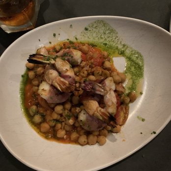 Ronnie Grisanti's - Prosciutto wrapped shrimp with garbanzo beans. Phenomenal! - Italian Near Me - Memphis, Tennessee Ronnie Grisanti's - Prosciutto wrapped shrimp with garbanzo beans. Phenomenal! - Italian Near Me - Memphis, Tennessee