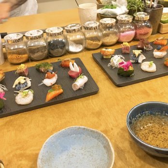 Ume Williamsburg - De-constructed Omakase - Looks amusing and amazing - Sushi Bars Near Me - Brooklyn, New York