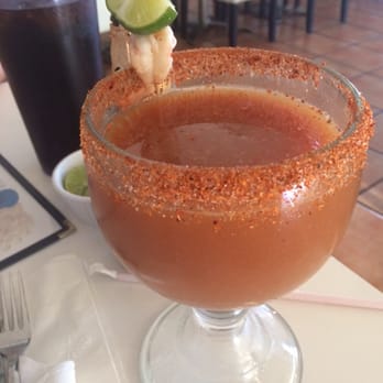 Mariscos Mar Azul - Best michelada ever. Look at that shrimp! - Seafood Near Me - Yuma, Arizona Mariscos Mar Azul - Best michelada ever. Look at that shrimp! - Seafood Near Me - Yuma, Arizona