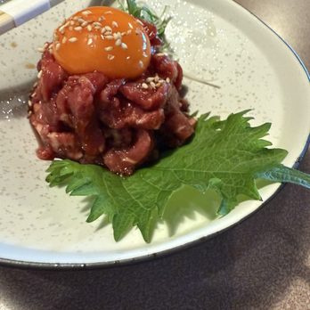 TORACHAN JAPANESE BBQ - Beef tar tar - Japanese Near Me - Gardena, California