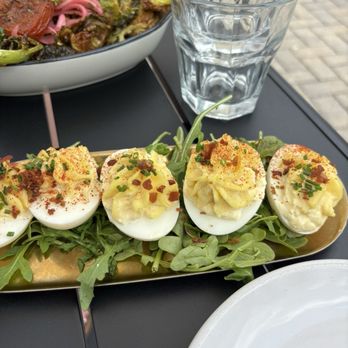 MOMO Riverfront Park - Deviled Eggs - New American Near Me - North Charleston, South Carolina