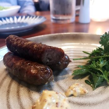 Tullibee - Lamb sausage. The mustard is everything. So good. - Breakfast & Brunch Near Me - Minneapolis, Minnesota Tullibee - Lamb sausage. The mustard is everything. So good. - Breakfast & Brunch Near Me - Minneapolis, Minnesota