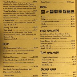 Cozumel Mexican Restaurant - Take Out Menu - Page 1