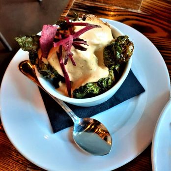 Bacari GDL - Brussel sprouts roasted and draped in creamy velvet. - Mediterranean Near Me - Glendale, California Bacari GDL - Brussel sprouts roasted and draped in creamy velvet. - Mediterranean Near Me - Glendale, California