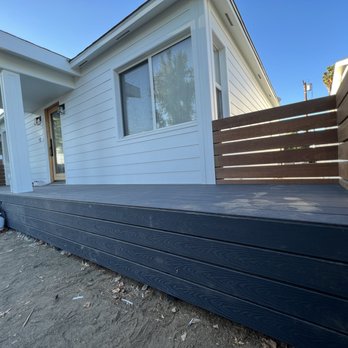 101 Group Remodeling - Deck with horizontal fence - Tiling Near Me 101 Group Remodeling - Deck with horizontal fence - Tiling Near Me