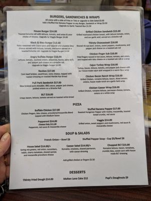 Menu photo 5 Thirsty Buffalo Buffalo, NY