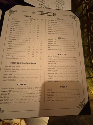 Menu photo 4 The Hideaway Beverly Hills, CA