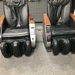 Massage that make really loud noise if you sit on them without paying