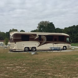 Crystal Lake Recreation & RV Park - This is one of the back in sites. Plenty of room