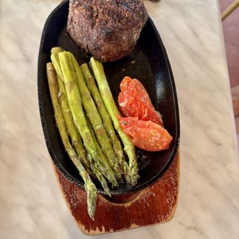 Cognac - Can't beat a filet and asparagus - French Near Me - St. Petersburg, Florida Cognac - Can't beat a filet and asparagus - French Near Me - St. Petersburg, Florida