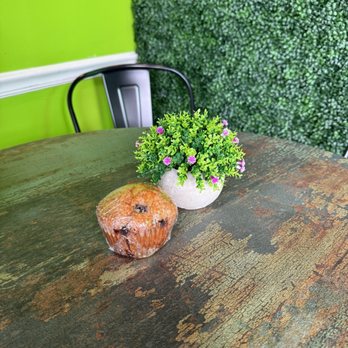 The Groves Coffee House - Blueberry muffin - Coffee & Tea Near Me - North Palm Beach, Florida
