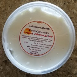 Eden Creamery - Lebanese Style Labeneh is more tart than other labeneh styles and so good from this local goat milk creamery!