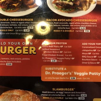 Denny's - $2.39 to NOT put beef on a burger. Sub a veggie patty, don't kill a cow, save the planet, pay more. I don't agree with this Denny's - Breakfast & Brunch Near Me - Hayward, California