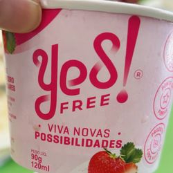 Açougue Vegano - Sorvete vegano de morango