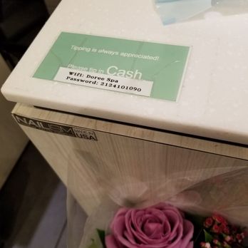 Dorée Nails & Spa - Wifi password, please tip in cash. - Skin Care Near Me - New York, New York Dorée Nails & Spa - Wifi password, please tip in cash. - Skin Care Near Me - New York, New York