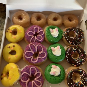 Krispy Kreme - This was such a hit.  They are so cute and we're SO good. - Donuts Near Me - Woodstock, Georgia