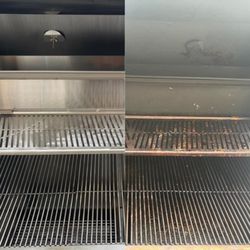 Bar-B-Clean of Tidewater - Before and after
