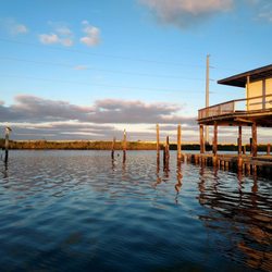 Boudreaux's Waterfront Motel - The water veiw