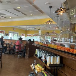 Marigold Market & Cafe - Marigolds. Inside!