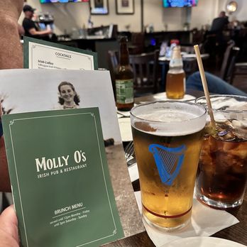Molly Os - Harp and menu - Irish Pub Near Me - San Carlos, California Molly Os - Harp and menu - Irish Pub Near Me - San Carlos, California