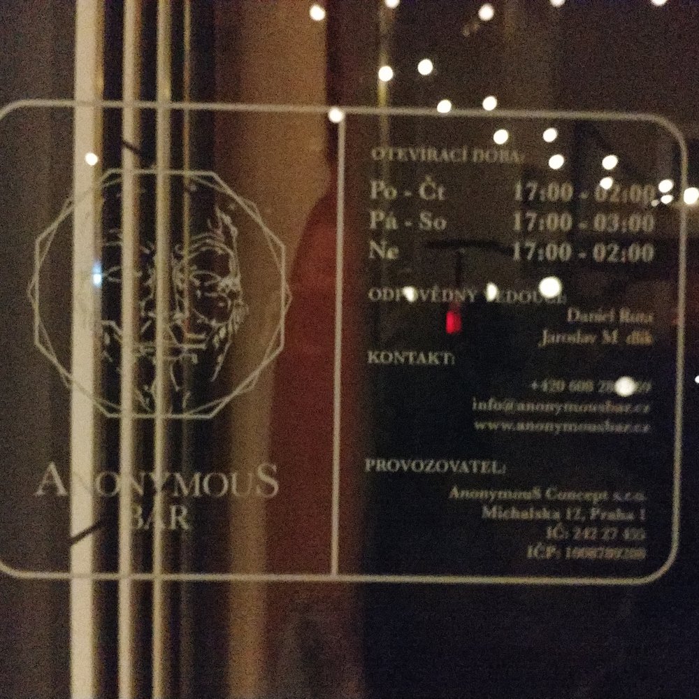 AnonymouS Bar - AnonymouS - Bars Near Me - Prague, Puerto Rico AnonymouS Bar - AnonymouS - Bars Near Me - Prague, Puerto Rico
