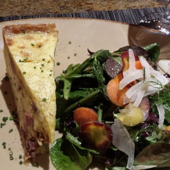 Pierrot Gourmet - Split order of quiche Lorraine and mixed green salad ($6) - Coffee & Tea Near Me - Chicago, Illinois Pierrot Gourmet - Split order of quiche Lorraine and mixed green salad ($6) - Coffee & Tea Near Me - Chicago, Illinois