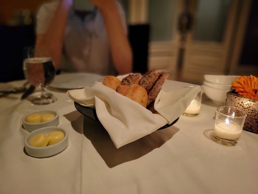 Photo of Bacchus Restaurant & Lounge - Vancouver, BC, CA. Complimentary bread